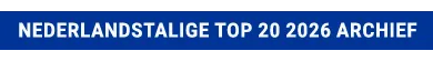 Nederlandstalige Top 20 2026 Archief
