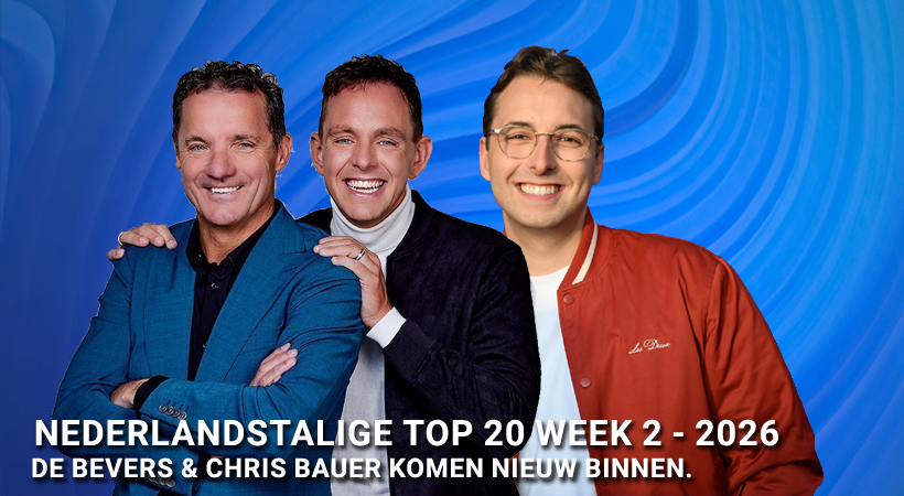 De Bevers zijn week 2 2026 de hoogste nieuwe in de Nederlandstalige Top 20
