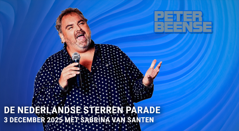 Peter Beense is te horen in de Nederlandse Sterren Parade