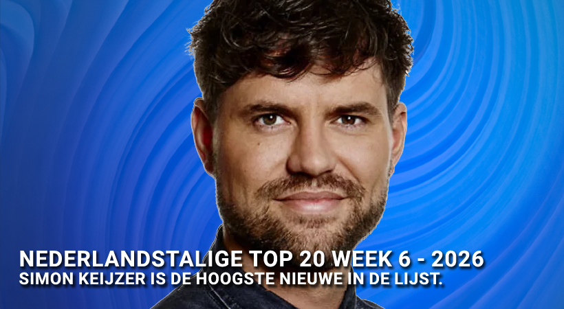 Simon Keijzers is deze week 6, 2026 de hoogste nieuwe met zijn single Zullen we nog   n keer
