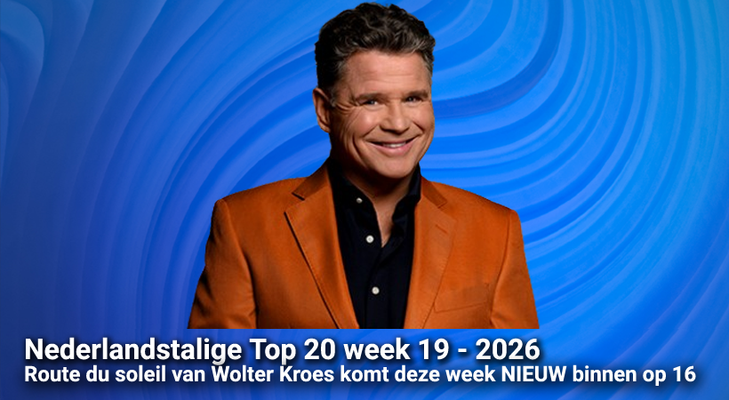 Wolter Kroes komt NIEUW Binnen in de Nederlandstalige Top 20