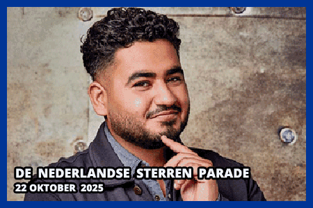 Ammar in de Nederlandse Sterren Parde van 22 oktober 2025