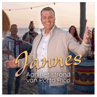 Jannes Op het strand van Porto Rico